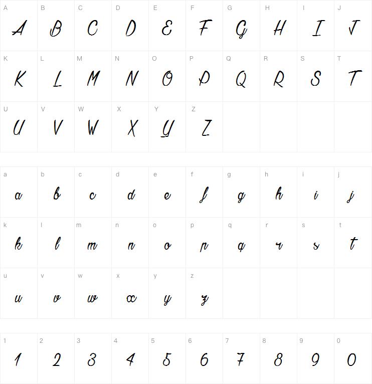 Agatha Needs Flesh字体