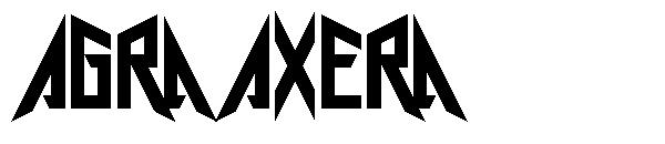 Agra Axera字体