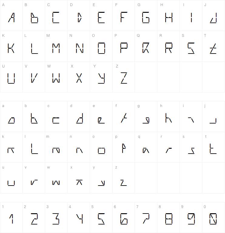 AI Liftled字体