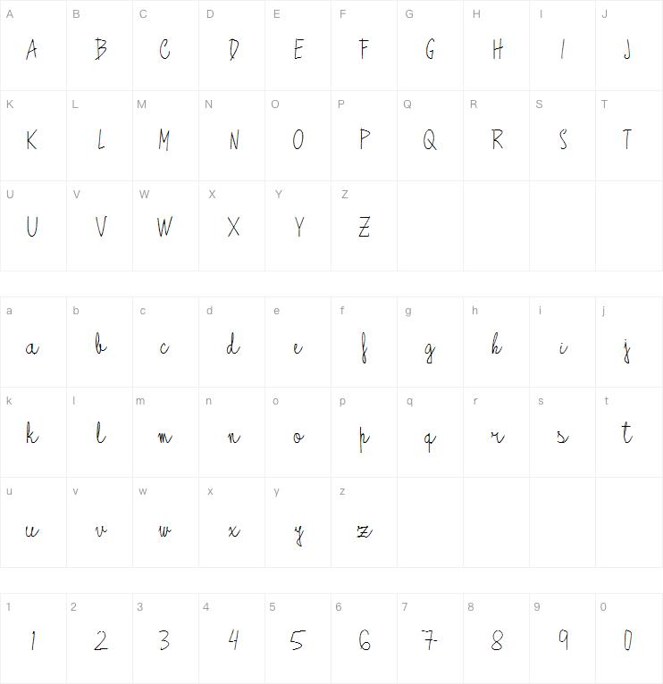 Alagunna字体
