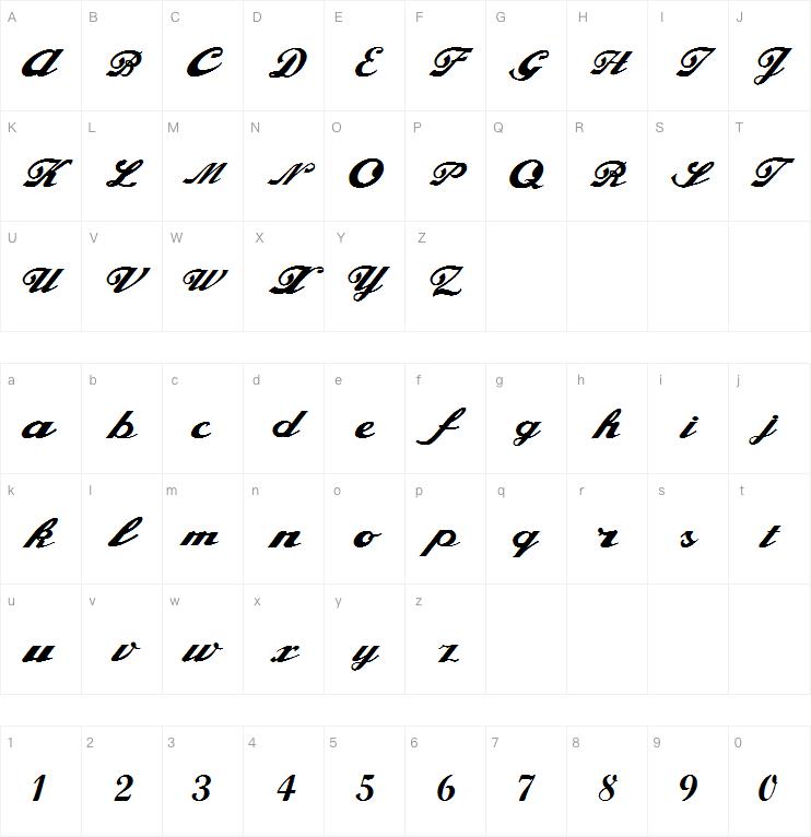 Alfaowner Script字体