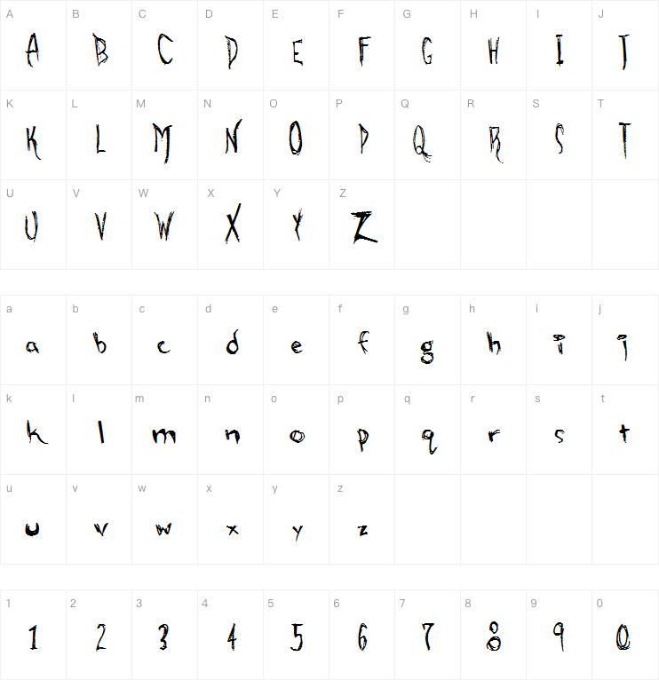 Alien Strawberry字体