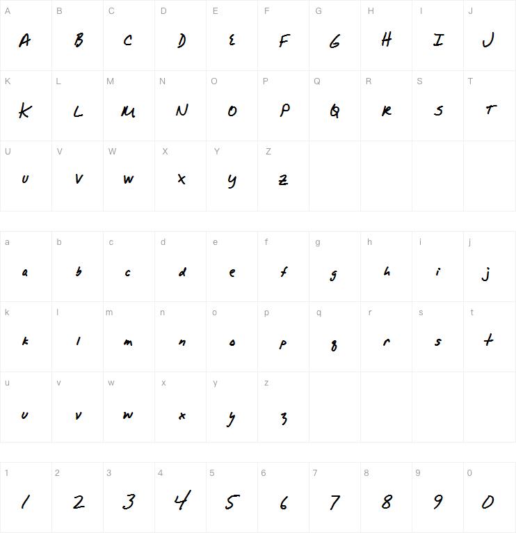 Alpha Mack AOE字体