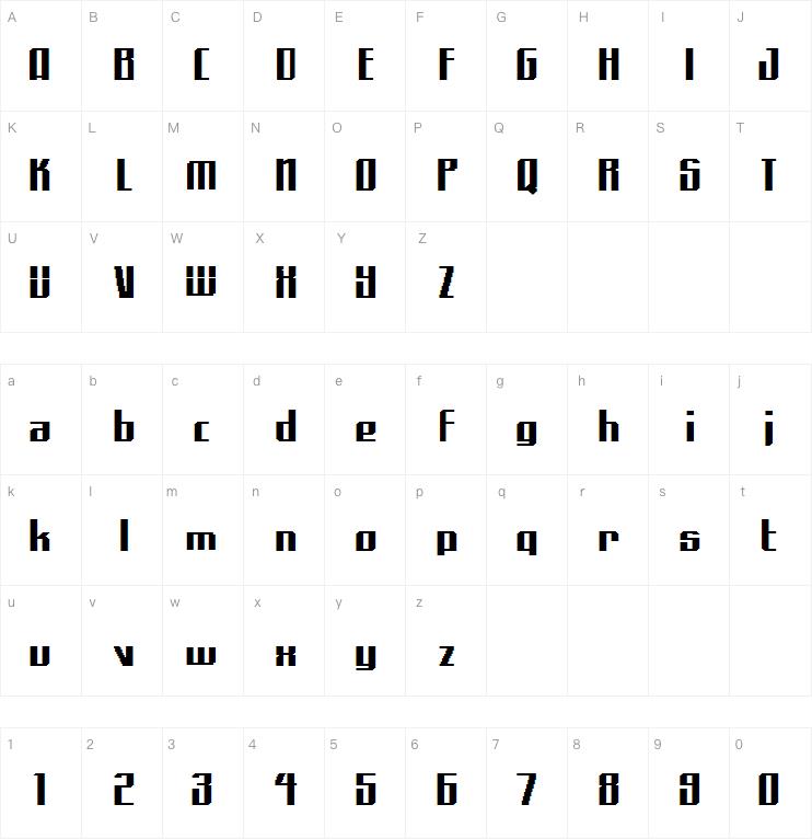 Alpha Quadrant字体