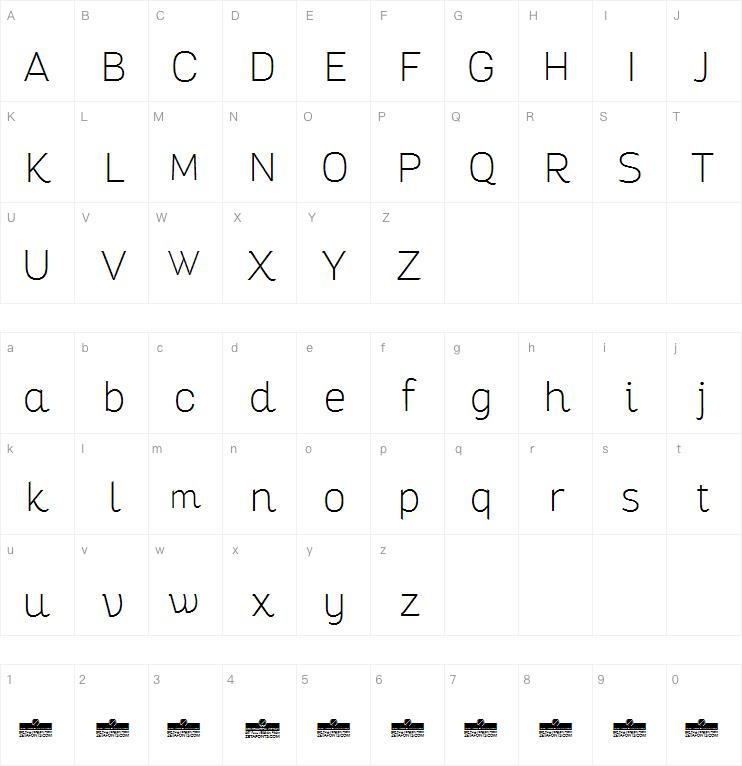 Altair字体