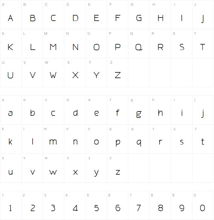 Amatraca Grotesque字体