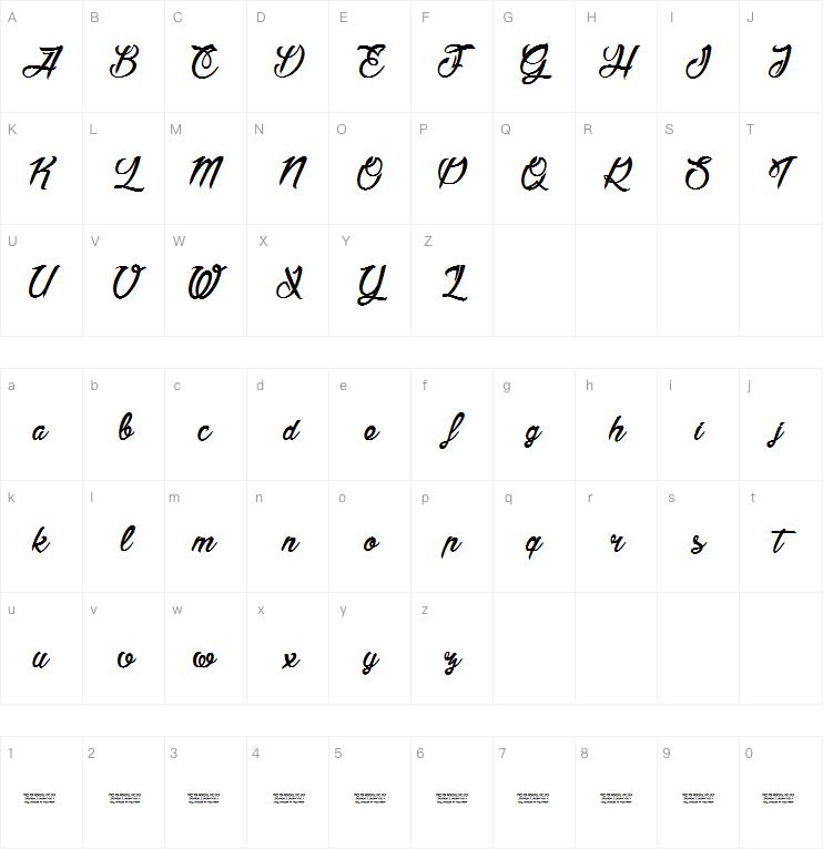 America and Stars字体