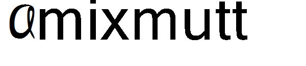 Amixmutt字体