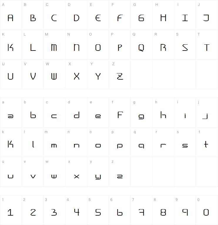 Amplitudes字体