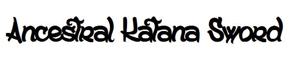 Ancestral Katana Sword字体