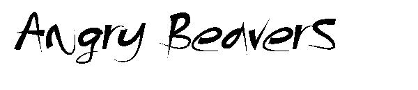 Angry Beavers字体