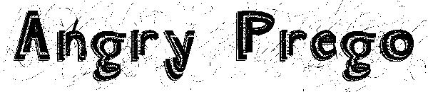 Angry Prego字体