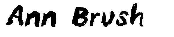 Ann Brush字体