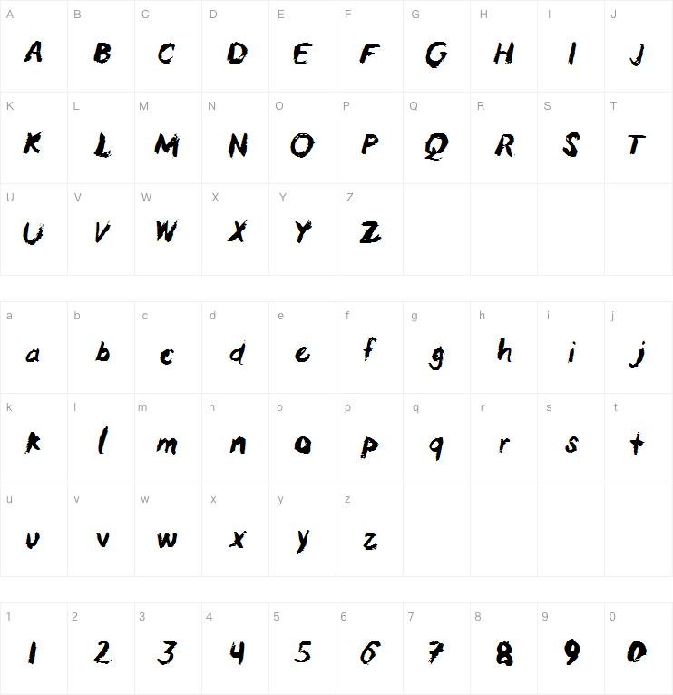 Ann Brush字体