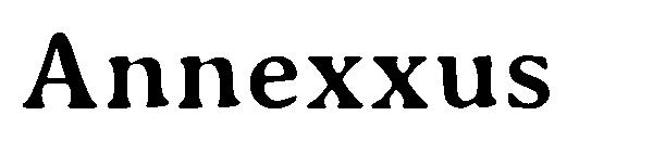 Annexxus字体
