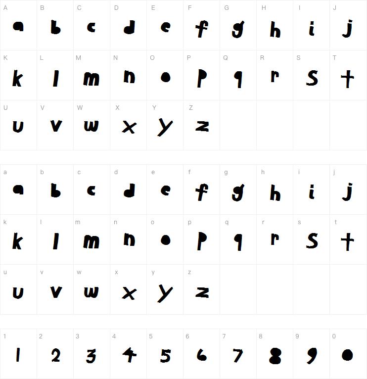 Another Student字体