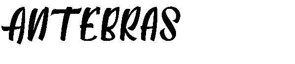 Antebras字体