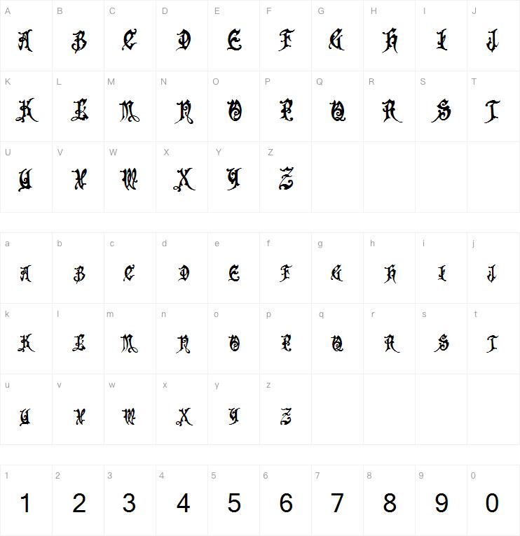 Apollyon字体