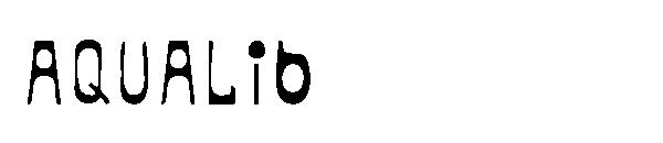 Aqualib字体