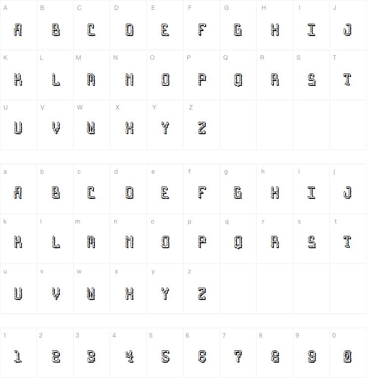 Arcade Nightmare字体
