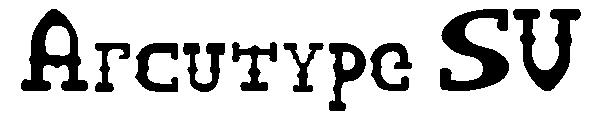 Arcutype SV字体