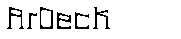 ArDeck字体