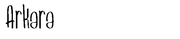 Arkara字体