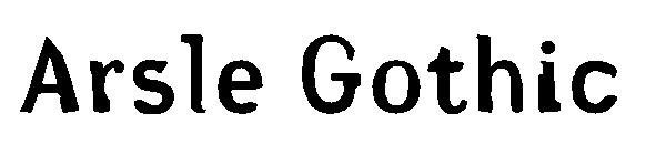 Arsle Gothic字体