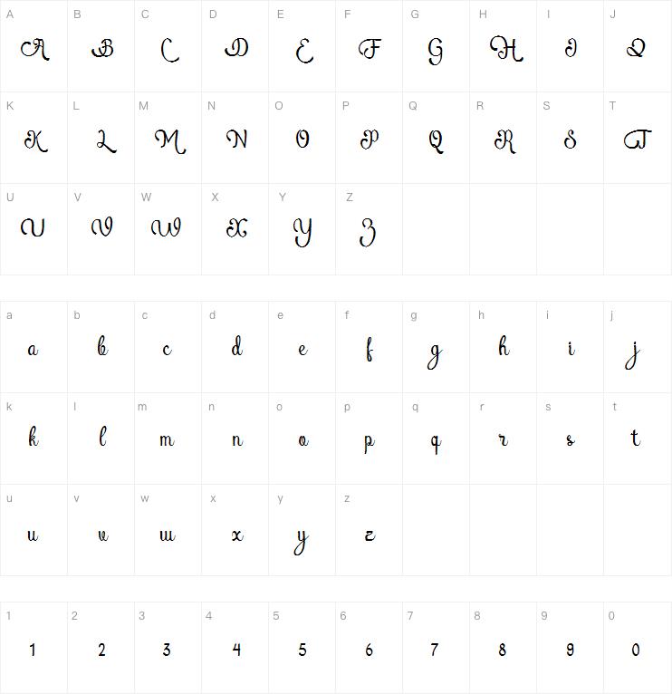 Atlantis Heart字体
