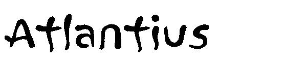 Atlantius字体