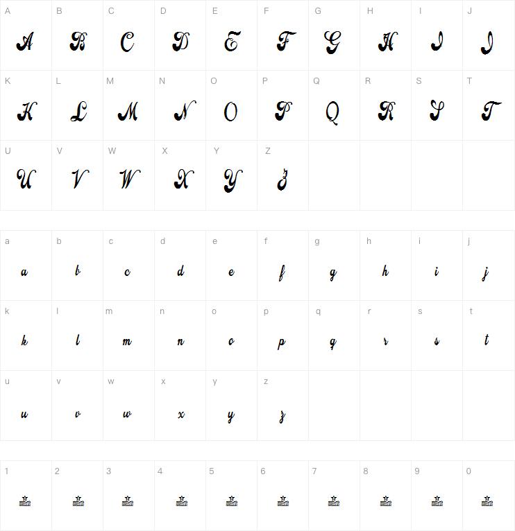 Attraction Personal Use字体