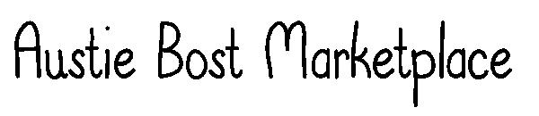 Austie Bost Marketplace字体