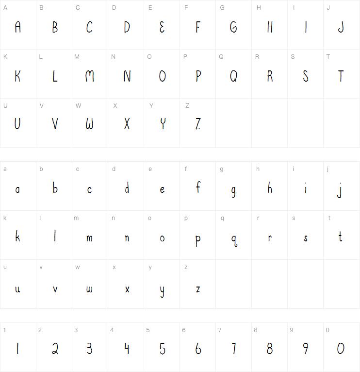 Austie Bost Marketplace字体