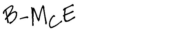 B-McE字体
