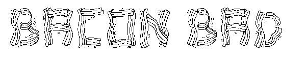 Bacon Bad字体
