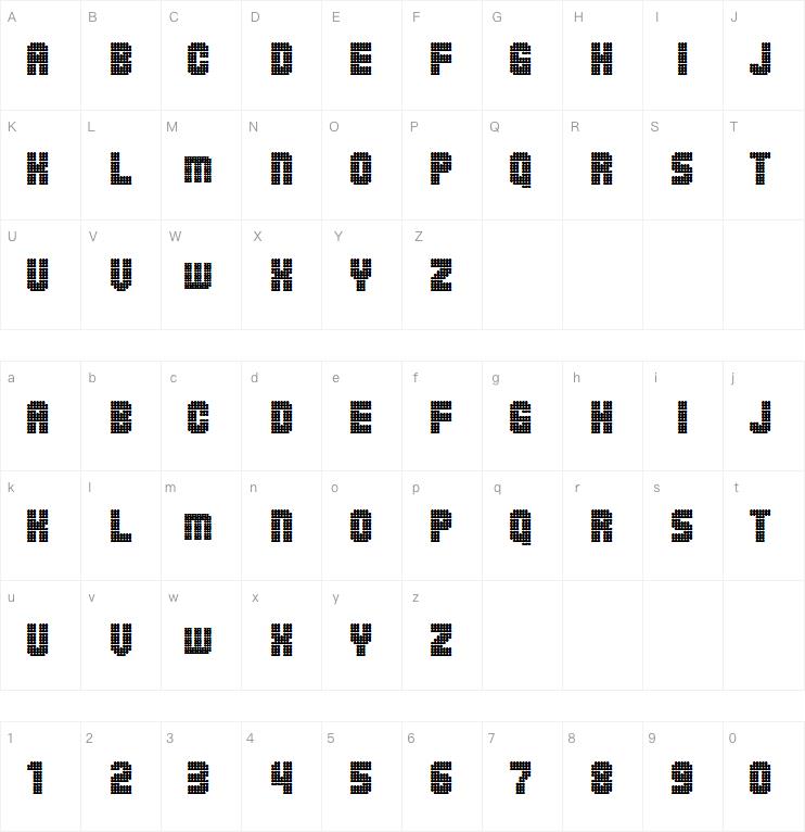 Balls on the Rampage字体