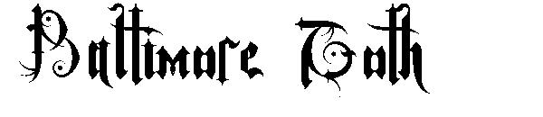 Baltimore Goth