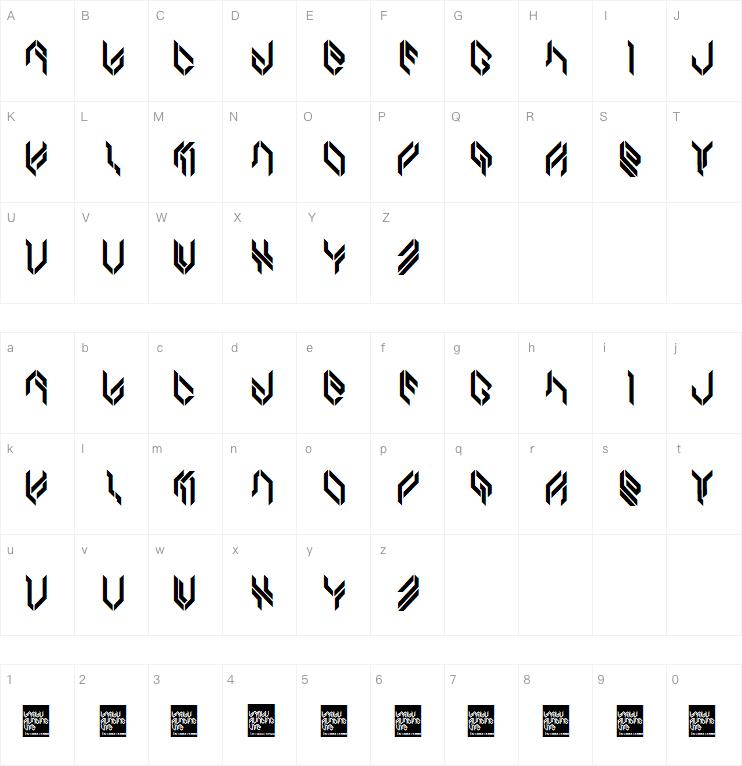 Bambu Runcing字体