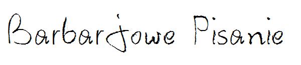 Barbarjowe Pisanie