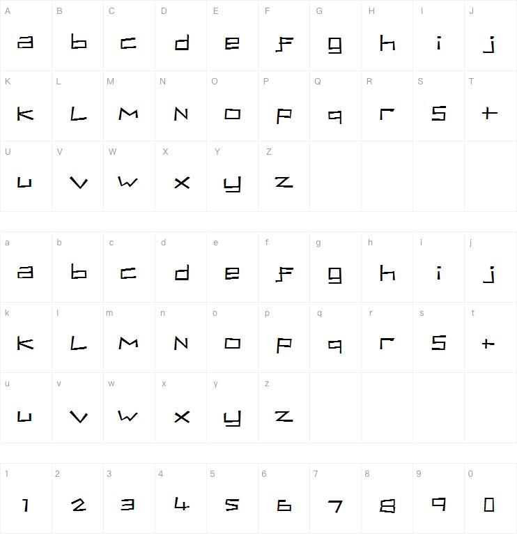 Bassist字体