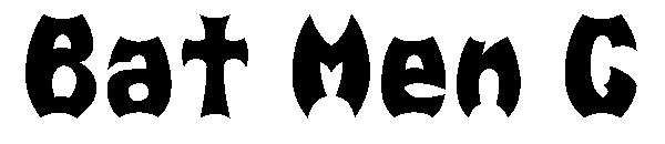 Bat Men G字体
