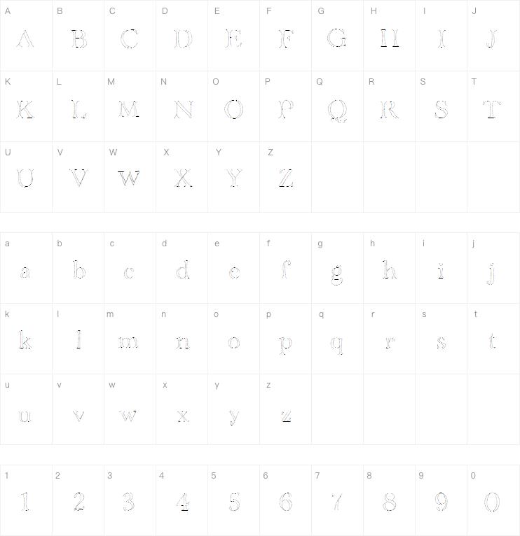 BD Grenoble字体