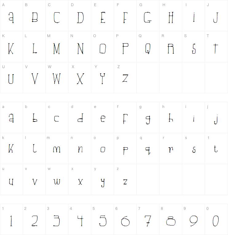 Beautiful Aria字体