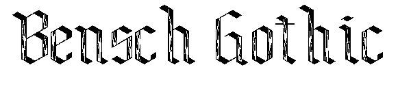 Bensch Gothic字体