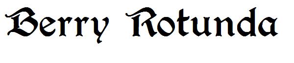 Berry Rotunda字体