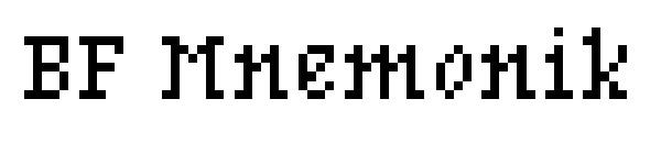 BF Mnemonik