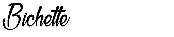 Bichette字体