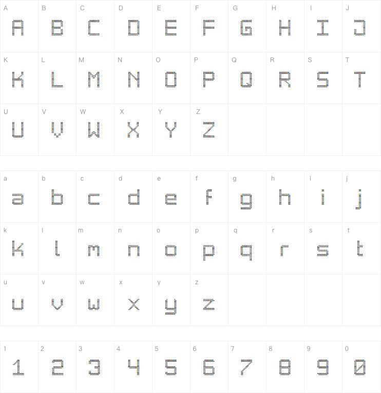 Big Daddy LED TFB字体