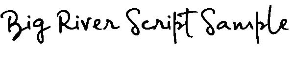Big River Script Sample