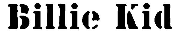 Billie Kid字体